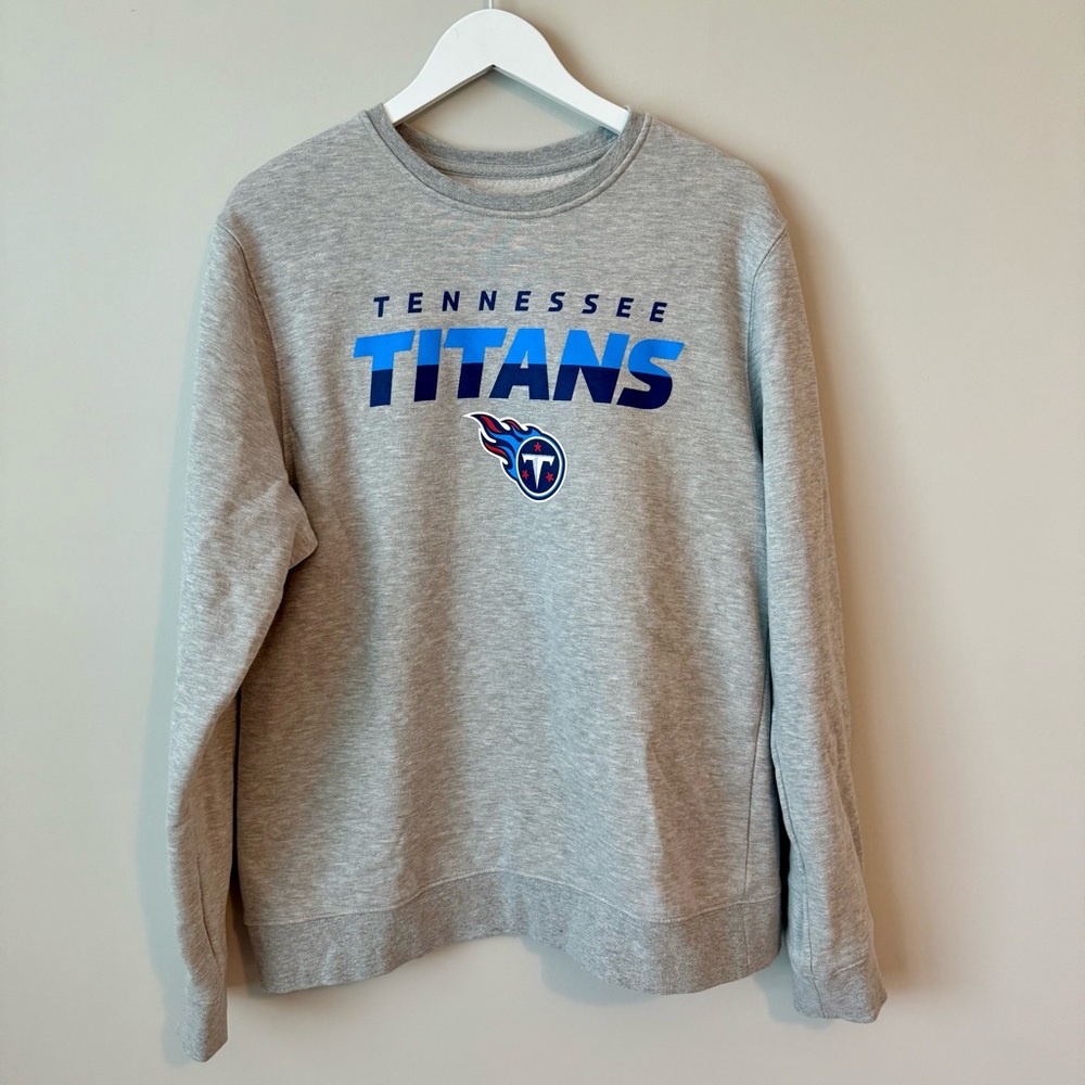 Tennessee Titans NFL Football Sweatshirt Gray Women's